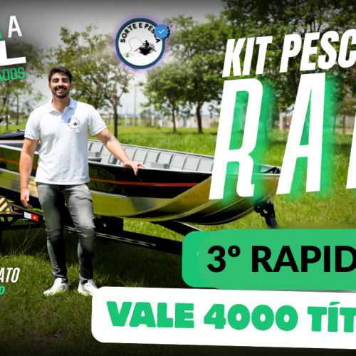 3º Rapidinha Kit Pescador Raiz 3.0